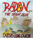 Radon the silent killer causes lung cancer