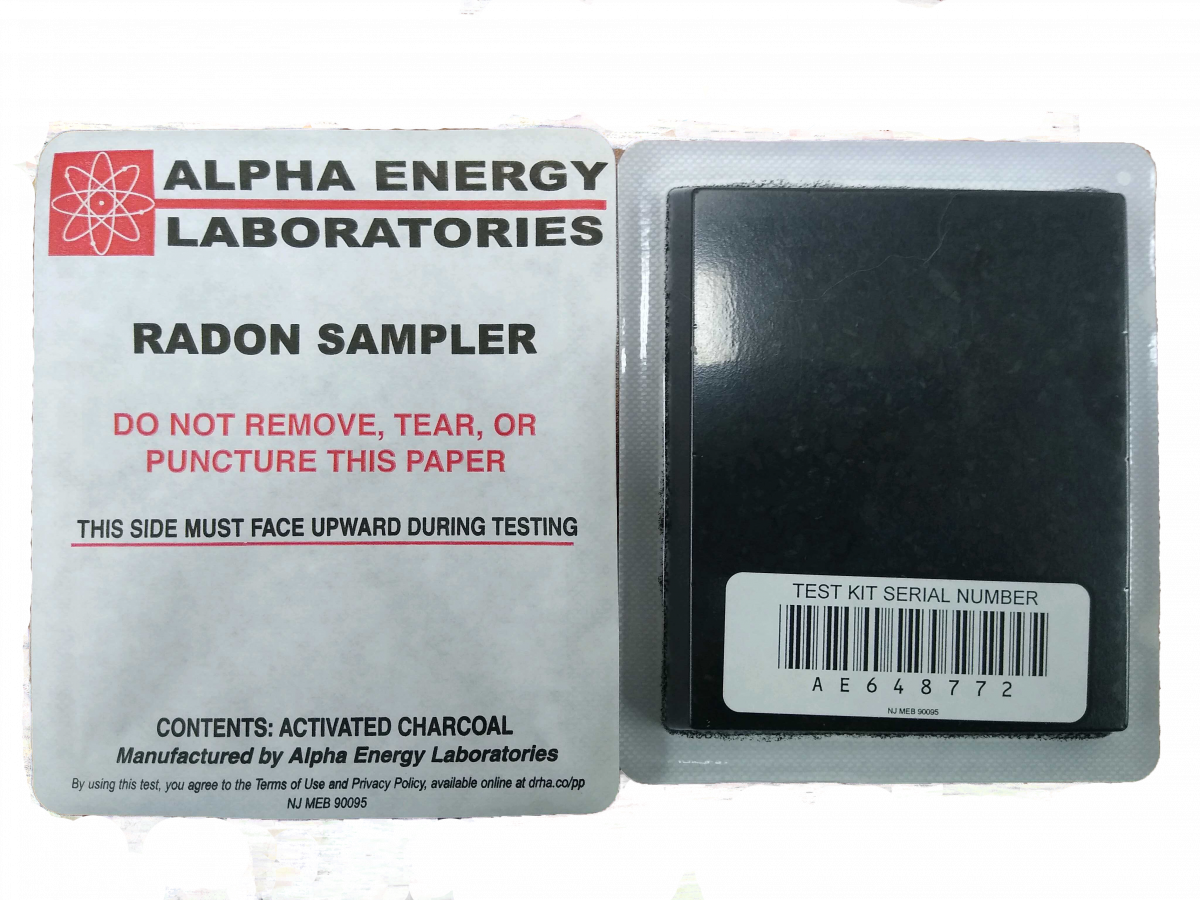 Alpha Energy Short-term Test Kit